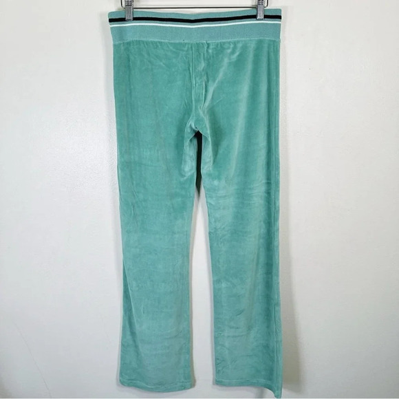 BCBGMAXAZRIA Velvet Aqua Track Pant - Picture 14 of 14